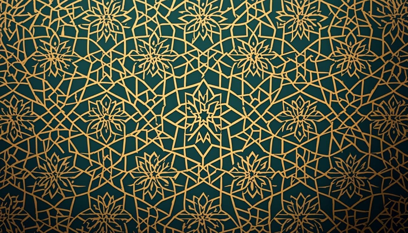 Motif géométrique islamique